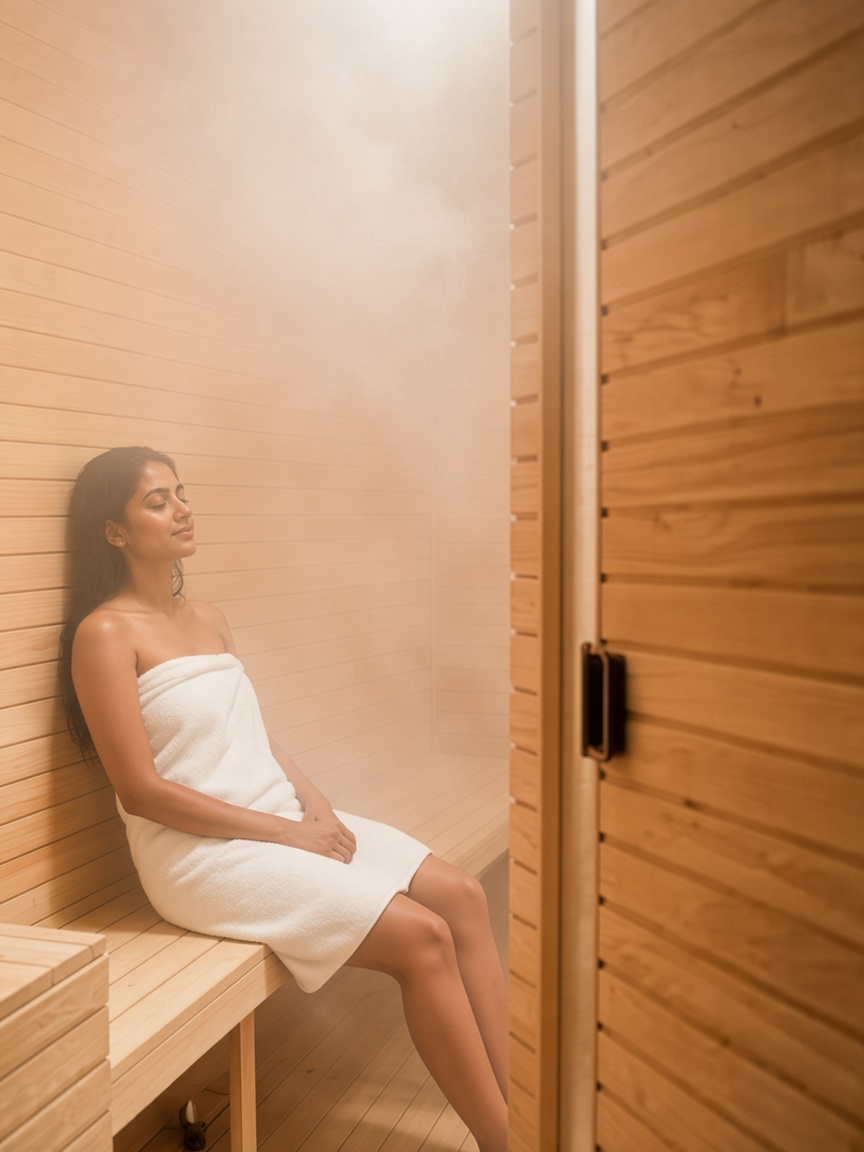 Steam Bath at ERA Wellness & Spa in Punalur